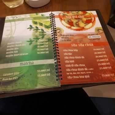 Thực đơn- Julius Coffee