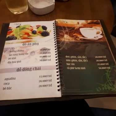 Thực đơn- Julius Coffee