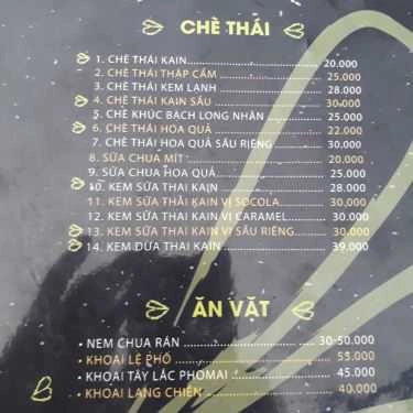 Tổng hợp- Cafe Kain Thai - Tea & Dessert