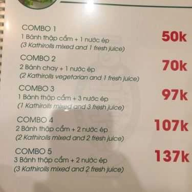Thực đơn- Ăn vặt Kathi - Bánh Mì Cuộn