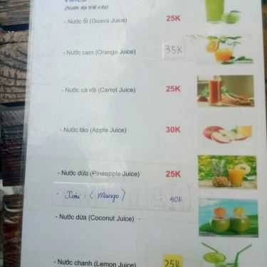 Thực đơn- Ăn vặt KAY - Vua Bánh Mì Hải Phòng