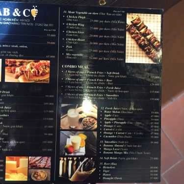Thực đơn- Ăn vặt Kebab & Co - Bánh Mì Doner Kebab