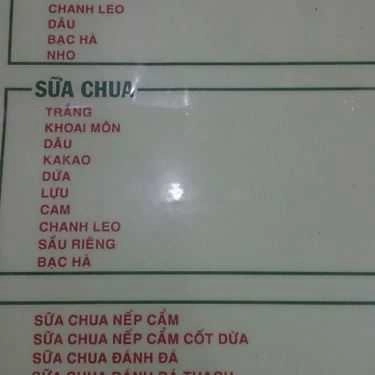 Thực đơn- Cafe Kem Cân Lò Đúc