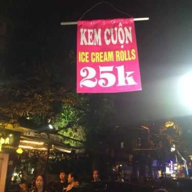 Thực đơn- Cafe Bibo - Kem Cuộn