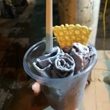 Món ăn- Cafe Bibo - Kem Cuộn