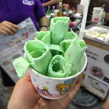 Món ăn- Ăn vặt Kem Cuộn - Hàng Đường