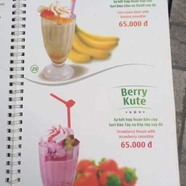 Thực đơn- Cafe Kem New Zealand - Trần Hưng Đạo