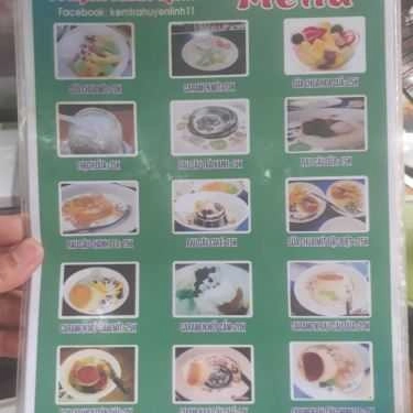 Thực đơn- Cafe Kem Trà Huyền Linh - Dương Quảng Hàm