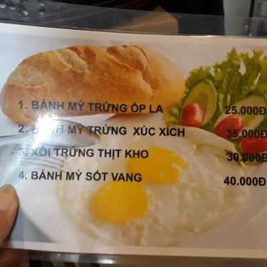 Thực đơn- Khang Linh Coffee