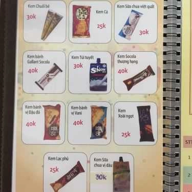 Thực đơn- Không Gian Văn Hóa Đông Tây - Biblio Coffee & Books - Chùa Bộc