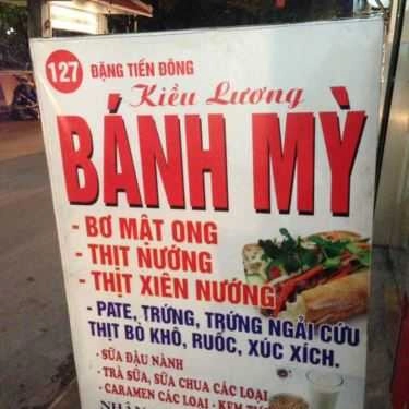 Thực đơn- Ăn vặt Kiều Lương - Bánh Mì Bơ Mật Ong & Thịt Xiên