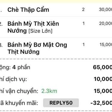 Tổng hợp- Ăn vặt Kiều Lương - Bánh Mì Bơ Mật Ong & Thịt Xiên