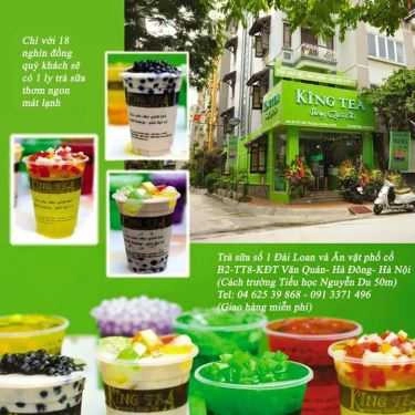 Thực đơn- Cafe King Tea - Vương Quốc Trà