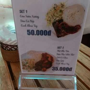 Thực đơn- La Felicita Cafe