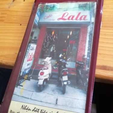Thực đơn- La La Cafe - Trần Đại Nghĩa