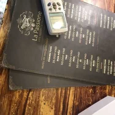 Thực đơn- La Passione Landmark Cafe
