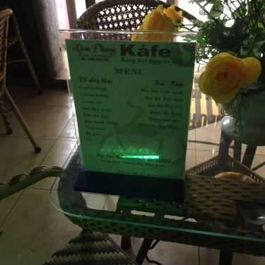Thực đơn- Cafe Lâm Hương Kafe