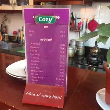 Thực đơn- Lang Biang Coffee