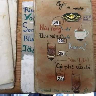 Thực đơn- Lang Thang Coffee