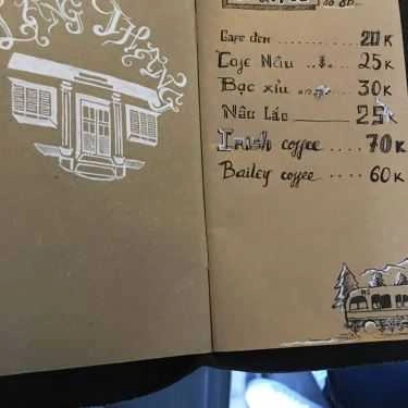 Thực đơn- Lang Thang Coffee