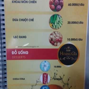 Thực đơn- Nhà Hàng Lẩu Nấm Hoàng Gia - KĐT Sudico Sông Đà