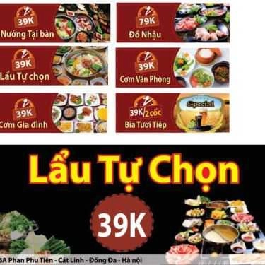 Thực đơn- Nhà Hàng Lẩu Tự Chọn 39