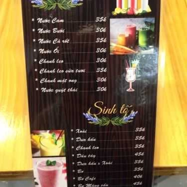 Thực đơn- Cafe Lavender Kafe
