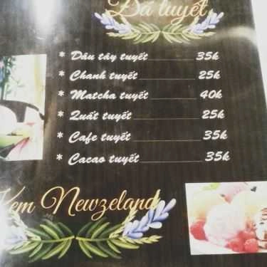 Thực đơn- Cafe Lavender Kafe