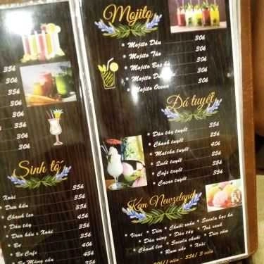 Thực đơn- Cafe Lavender Kafe