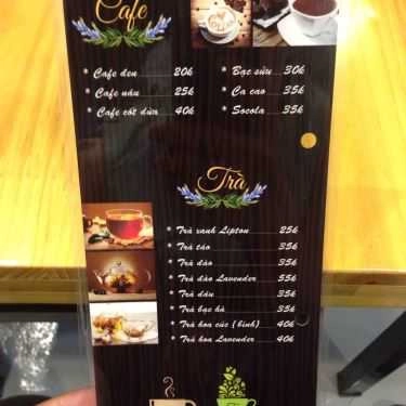 Thực đơn- Cafe Lavender Kafe