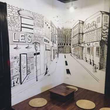 Không gian- Cafe LE's Kafe