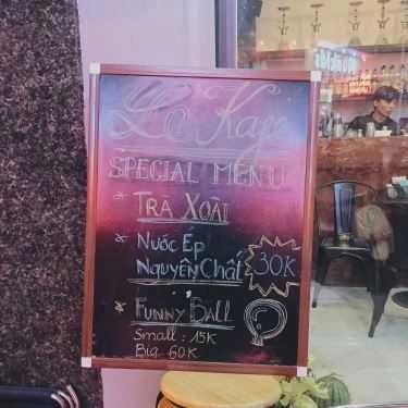 Thực đơn- Cafe LE's Kafe
