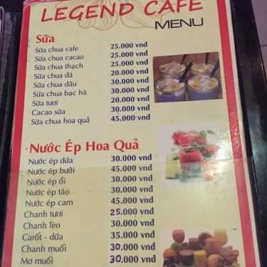 Tổng hợp- Legend Cafe - Thái Hà