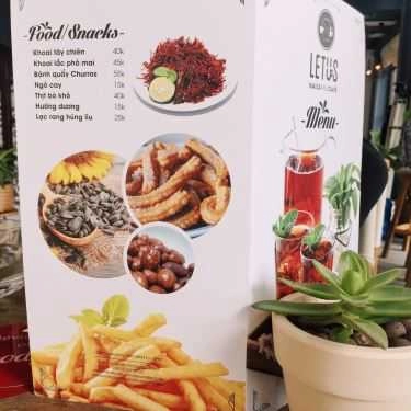 Thực đơn- Letus Nails And Cafe