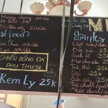 Thực đơn- Linh Coffee -Trà Chanh