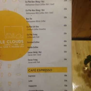 Tổng hợp- Little Clouds Coffee