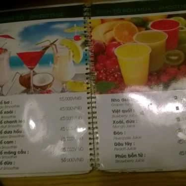 Thực đơn- Locals Cafe