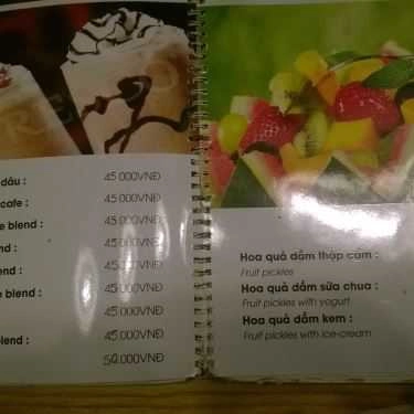 Thực đơn- Locals Cafe