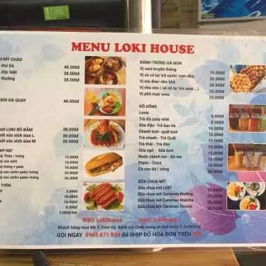 Thực đơn- Ăn vặt Loki House - Bánh Mì Chảo, Bánh Trứng & Tào Phớ