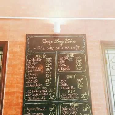 Thực đơn- Long Biên Cafe