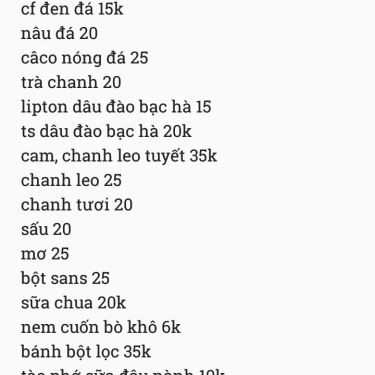 Tổng hợp- Long Giang Cafe
