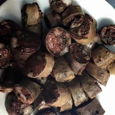 Món ăn- Ăn vặt Lòng Lợn Tiết Canh - Thụy Khuê