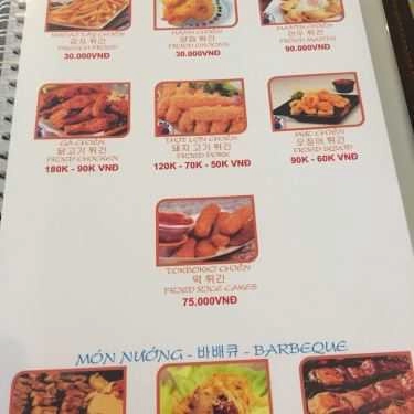 Thực đơn- Lotus Cafe - KĐT Mỹ Đình Sông Đà
