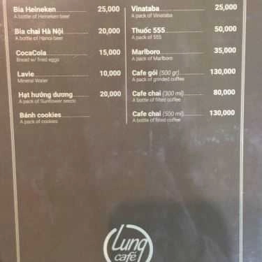 Tổng hợp- Lung Cafe - Ngõ 248 Hoàng Ngân