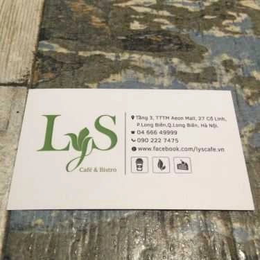Tổng hợp- Lys Cafe & Bistro - AEON Mall Long Biên