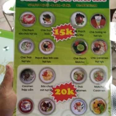 Thực đơn- Ăn vặt Mai Hà - Chè Thạch & Nước Hoa Quả