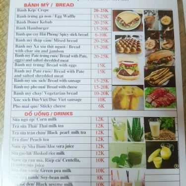 Tổng hợp- Ăn vặt Mai Lan - Bánh Mì & Sữa Xay Nguyên Chất