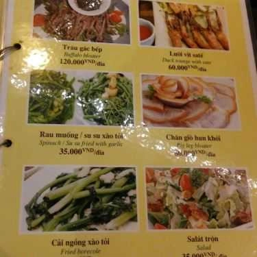 Thực đơn- Quán Nhậu Mai Linh - Đồ Nhậu Các Loại