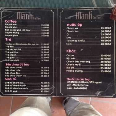 Tổng hợp- Mành Coffee