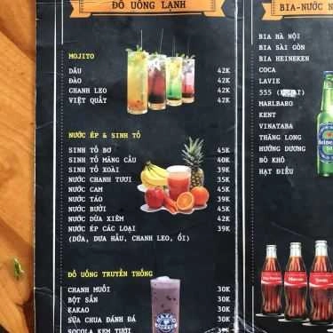 Thực đơn- Maxko Coffee